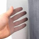 Ver imagem 6 de Tela Mosquiteiro Inseto Pernilongo Porta Janela Rolo 25 Metros Mosca Casa Jardim Varanda Segurança