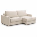 Ver imagem 2 de Sofá Sala de Estar Nilo Retratil Manual 180cm 2 Lugares Linho Off White m1 - Monari Design