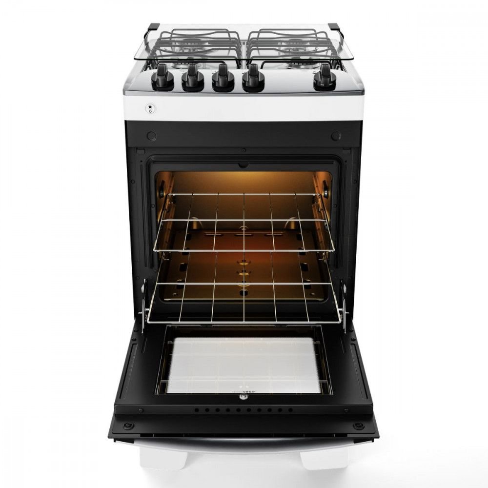 Fogão 4 Bocas com Mesa Inox Atlas Agile Up - 5