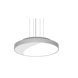 Pendente PDT Luminária 100x35cm Bivolt 7652 Cor Prata - 1