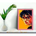 Ver imagem 1 de Quadro Decorativo Harry Potter Suspence + Vidro 33x25 Sala:rosa