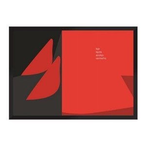 Laje, Lajota, Azulejo, Vermelho:Preta/59.4 x 42 cm