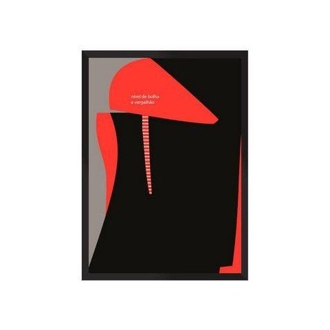 Nível de bolha e vergalhão:Preta/42 x 29.7 cm