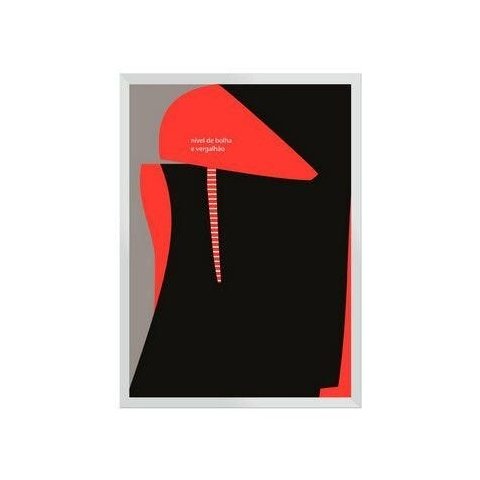 Nível de bolha e vergalhão:Branca/59.4 x 42 cm