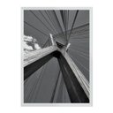 Ver imagem 1 de Ponte Estaiada Olhar Três:Branca/42 x 29.7 cm