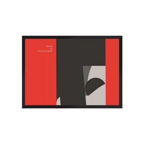 Rejunte, Cal e Tinta de Parede:Preta/59.4 x 42 cm