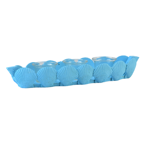 Yq-27 a Porta Velas Canoa Concha Azul