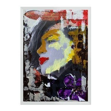 Tela Mulher:Branca/42 x 29.7 cm