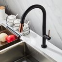 Ver imagem 4 de Torneira Cozinha Gourmet Bico Rose Extensível Preto Luxo