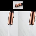 Ver imagem 5 de Torneira Cozinha Gourmet Bico Rose Extensível Preto Luxo