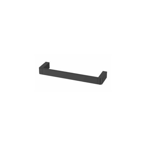 Porta Toalha 30cm Quadrato Prime Black - Levo