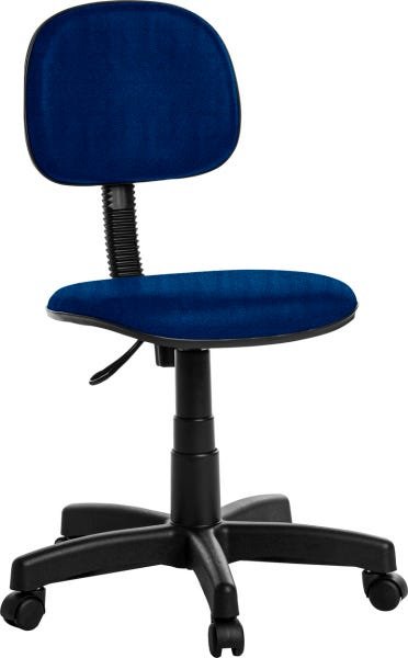 Cadeira de Escritório Secretária Azul Rcp - 1