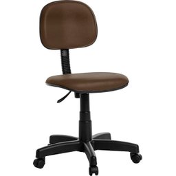Cadeira de Escritório Secretária Marrom Rv - 1