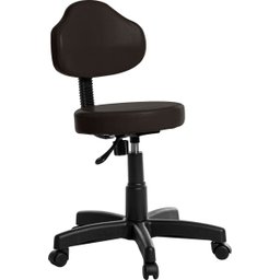 Cadeira Mocho Estética Odontologia Plus Marrom Café Rce - 1