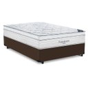 Ver imagem 1 de Cama Box Casal + Colchão de Molas Ensacadas - Ortobom - Freedom 138cm - Marrom