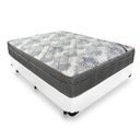 Ver imagem 1 de Cama Box Casal + Colchão de Molas Ensacadas - Ortobom - Iso Superpocket 138cm - Branco