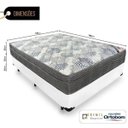 Ver imagem 2 de Cama Box Casal + Colchão de Molas Ensacadas - Ortobom - Iso Superpocket 138cm - Branco