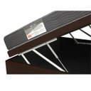 Ver imagem 3 de Cama Box com Baú Casal + Colchão de Espuma D33 - Ortobom - Iso 100 138cm - Marrom