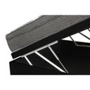 Ver imagem 3 de Cama Box com Baú Casal + Colchão de Molas Ensacadas - Ortobom - Iso Superpocket 138cm - Preto