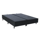 Ver imagem 1 de Base Box Casal - Suede Aveludado com Pés de Madeira - Fjr Estofados