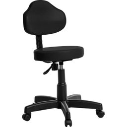 Cadeira Mocho Estética Clinica Plus Rv Cor Preto - 1