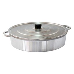 Paejeira de Aluminio Fundido 34cm - Polida - 1