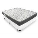 Ver imagem 1 de Cama Box Casal + Colchão de Espuma D33 - Ortobom - Iso 100 138cm - Branco