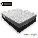 Ver imagem 2 de Cama Box Casal + Colchão de Espuma D33 - Ortobom - Iso 100 138cm - Preto