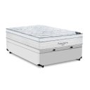 Ver imagem 4 de Cama Box com Baú Casal + Colchão de Molas Ensacadas - Ortobom - Freedom 138cm Branco
