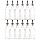 Ver imagem 1 de Kit 12 Garrafas Vidro 200ml Bico Dosador Vinagre Azeite Lyor