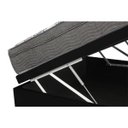 Ver imagem 2 de Cama Box Baú Casal Preto + Colchão Ortobom Iso Superpocket 63x138x188
