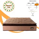 Ver imagem 5 de Colchão Casal Ortopédico Van Gogh D33 Marrom 138x188x29cm