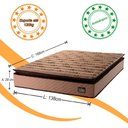 Ver imagem 2 de Colchão Casal Ortopédico Van Gogh D33 Marrom 138x188x29cm