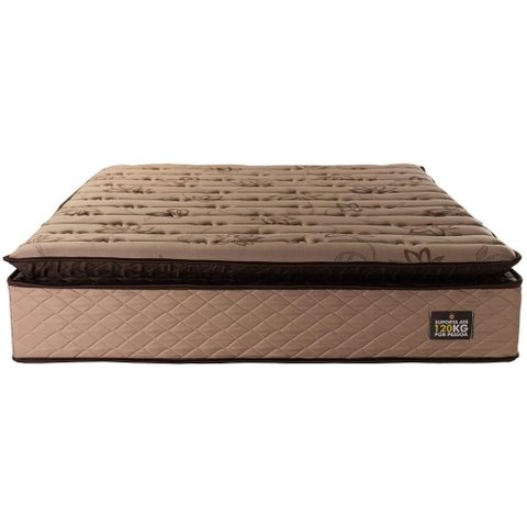 Colchão Casal Ortopédico Van Gogh D33 Marrom 138x188x29cm