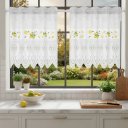 Ver mais imagens de Cortina Pia/Vitro Bando Passione Renda COZINHA1,60x0,75x0,20:Limão