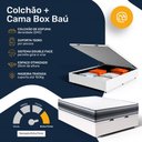 Ver imagem 7 de Cama Box Baú com Colchão de Espuma D45 Double Face Territory Hellen Casal 138cm
