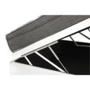 Ver imagem 2 de Cama Box Baú Casal Sintético Branco + Colchão Ortobom Iso Superpocket 68x138x188
