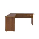 Ver imagem 3 de Escrivaninha Artely Cannes Em L 1 Gaveta 4515 Cedro SE