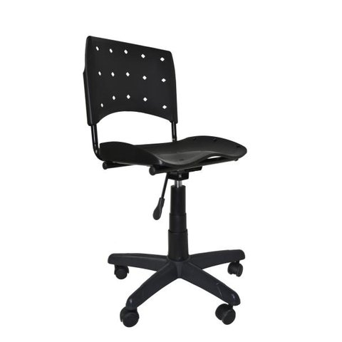 Cadeira Giratoria Ergoplax Secretaria - Preto