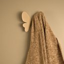 Ver imagem 2 de Gancho Cabideiro Borboleta Dourada 8cm Pendurador Roupas Bolsas Closet Hall Entrada Provador