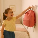 Ver imagem 4 de Gancho Cabideiro Borboleta Dourada 8cm Pendurador Roupas Bolsas Closet Hall Entrada Provador