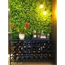 Ver imagem 4 de Placa Planta Jardim Vertical Decorativo Textura Realista 25cmx25cm Parede Paisagismo Moldura Verde