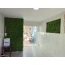Placa Planta Jardim Vertical Decorativo Textura Realista 25cmx25cm Parede Paisagismo Moldura Verde - 7