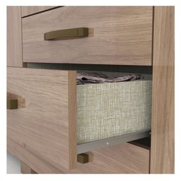 Guarda Roupa Casal Ambiente City 6 Portas Jequitibá Brilho - Henn - 6