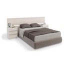 Ver imagem 2 de Cabeceira Casal Queen ou King e 2 Mesas de Apoio Kappesberg Premium