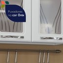 Ver imagem 6 de Armário de Cozinha de Aço 2 Peças com Vidro e Balcão para Pia Star New