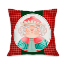Ver imagem 3 de Kit com 4 Capas para Almofadas Natalinas Natal Encantado