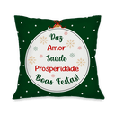 Ver imagem 5 de Kit com 4 Capas para Almofadas Natalinas Natal Encantado