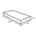 Ver imagem 2 de Colchão Solteiro Ortobom Espuma D28 Light 78x188x14