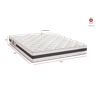 Colchão Queen Espuma D45 Reconflex Max Saúde Premium 158x198x24 - 2